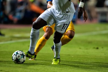 Apoel Vs Tottenham Hotspur arasında Şampiyonlar Ligi oyunu