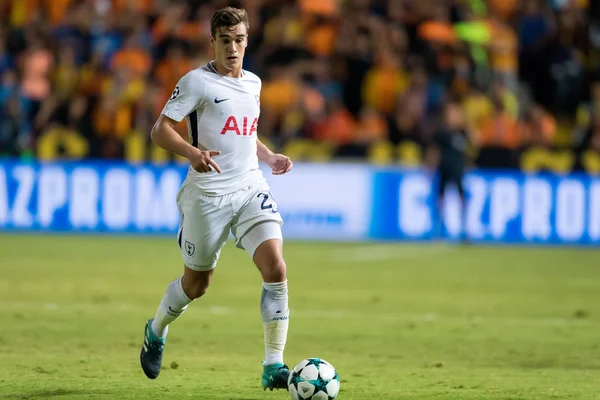 Pertandingan Liga Champions antara APOEL VS Tottenham Hotspur — Stok Foto