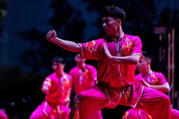 Demonstration faculties of Japanese traditional martial arts — Stock Photo, Image