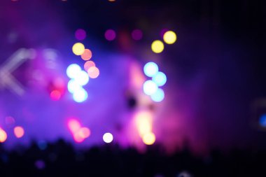ufuk eğlence konser aydınlatma sahnede, bokeh.