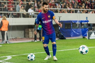Arada Olympiakos vs Fc Barcelona UEFA Şampiyonlar Ligi oyunu