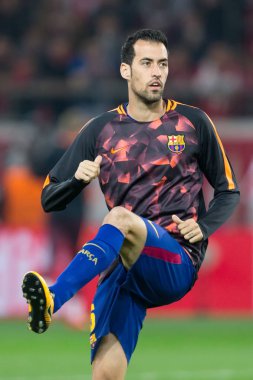 Arada Olympiakos vs Fc Barcelona UEFA Şampiyonlar Ligi oyunu