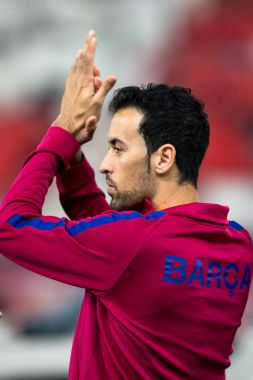 Arada Olympiakos vs Fc Barcelona UEFA Şampiyonlar Ligi oyunu