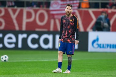 Arada Olympiakos vs Fc Barcelona UEFA Şampiyonlar Ligi oyunu
