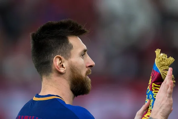 Liga mistrů UEFA hra mezi Olympiacos vs Fc Barcelona — Stock fotografie