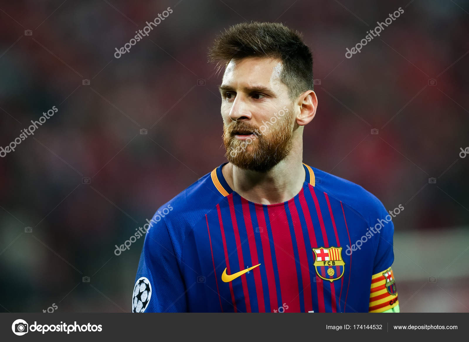 Uefa Champions League Game Between Olympiacos Vs Fc Barcelona Stock Editorial Photo C Vverve