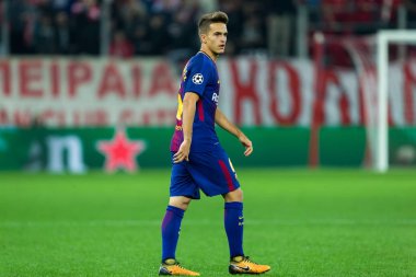 Arada Olympiakos vs Fc Barcelona UEFA Şampiyonlar Ligi oyunu