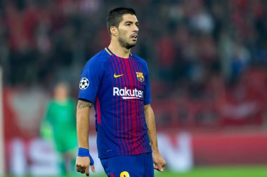 Arada Olympiakos vs Fc Barcelona UEFA Şampiyonlar Ligi oyunu