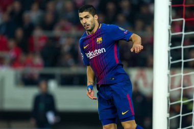 Arada Olympiakos vs Fc Barcelona UEFA Şampiyonlar Ligi oyunu