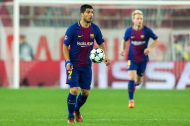 Arada Olympiakos vs Fc Barcelona UEFA Şampiyonlar Ligi oyunu