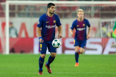 Arada Olympiakos vs Fc Barcelona UEFA Şampiyonlar Ligi oyunu