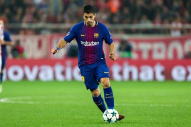 Arada Olympiakos vs Fc Barcelona UEFA Şampiyonlar Ligi oyunu