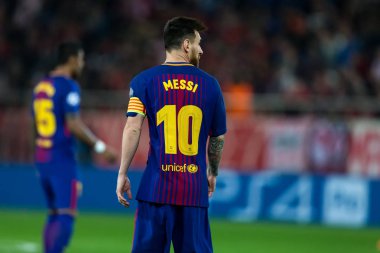 Arada Olympiakos vs Fc Barcelona UEFA Şampiyonlar Ligi oyunu
