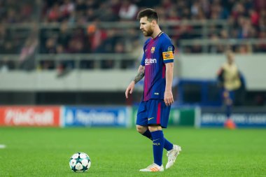 Arada Olympiakos vs Fc Barcelona UEFA Şampiyonlar Ligi oyunu