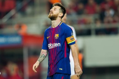 Arada Olympiakos vs Fc Barcelona UEFA Şampiyonlar Ligi oyunu