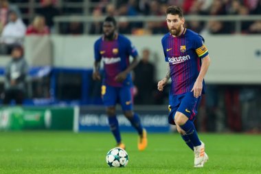 Arada Olympiakos vs Fc Barcelona UEFA Şampiyonlar Ligi oyunu