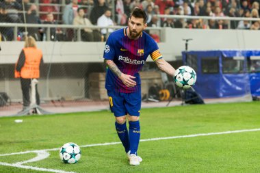 Arada Olympiakos vs Fc Barcelona UEFA Şampiyonlar Ligi oyunu