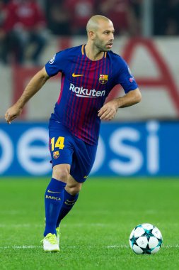 Arada Olympiakos vs Fc Barcelona UEFA Şampiyonlar Ligi oyunu