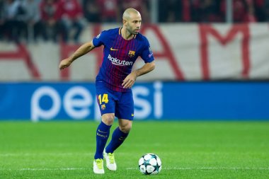 Arada Olympiakos vs Fc Barcelona UEFA Şampiyonlar Ligi oyunu
