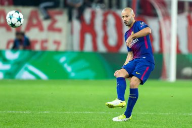 Arada Olympiakos vs Fc Barcelona UEFA Şampiyonlar Ligi oyunu