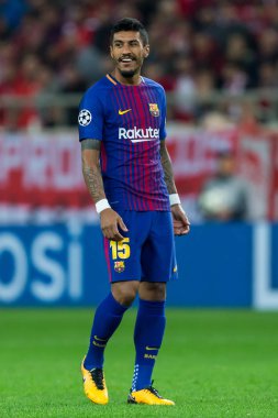 Arada Olympiakos vs Fc Barcelona UEFA Şampiyonlar Ligi oyunu