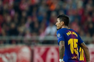 Arada Olympiakos vs Fc Barcelona UEFA Şampiyonlar Ligi oyunu