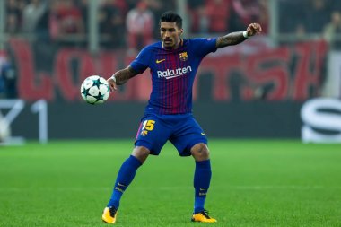Arada Olympiakos vs Fc Barcelona UEFA Şampiyonlar Ligi oyunu