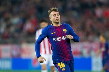 Arada Olympiakos vs Fc Barcelona UEFA Şampiyonlar Ligi oyunu