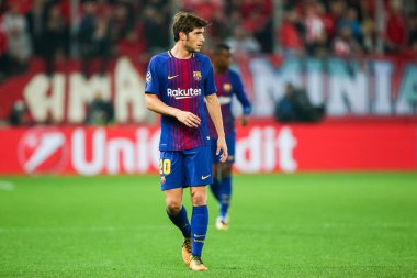 Arada Olympiakos vs Fc Barcelona UEFA Şampiyonlar Ligi oyunu