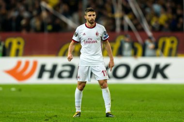 Aek Rennes rakip Ac Milan arasında UEFA Avrupa Ligi oyunu 