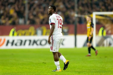 Aek Rennes rakip Ac Milan arasında UEFA Avrupa Ligi oyunu 