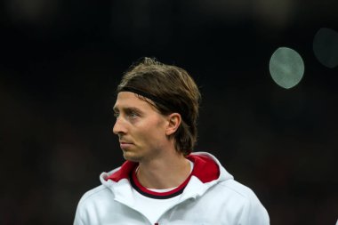 Aek Rennes rakip Ac Milan arasında UEFA Avrupa Ligi oyunu 