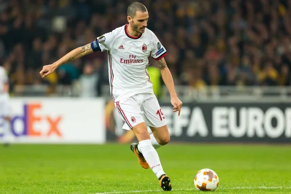 Aek Rennes rakip Ac Milan arasında UEFA Avrupa Ligi oyunu 