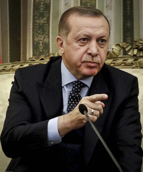 Presidente de Turquía Recep Tayyip Erdogan — Foto de Stock