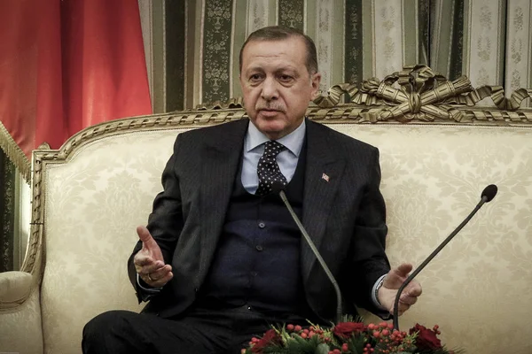 Presiden Turki Recep Tayyip Erdogan — Stok Foto