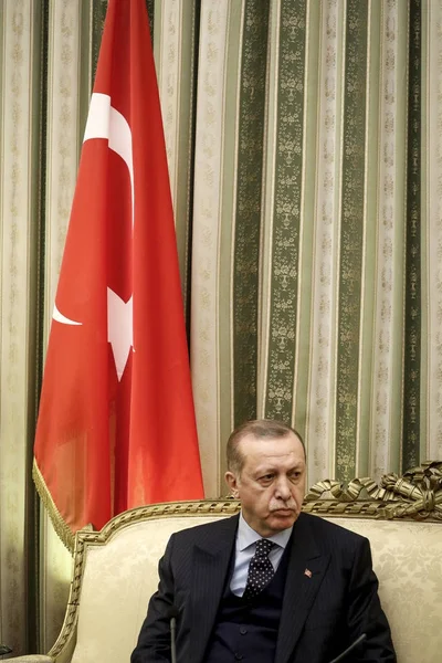 Türkiye Cumhurbaşkanı Recep Tayyip Erdoğan — Stok fotoğraf