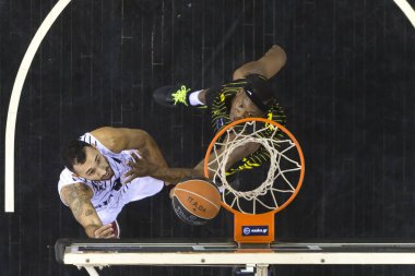 Yunan Basket Ligi oyun Paok rakip Aris Paok spor salonu.