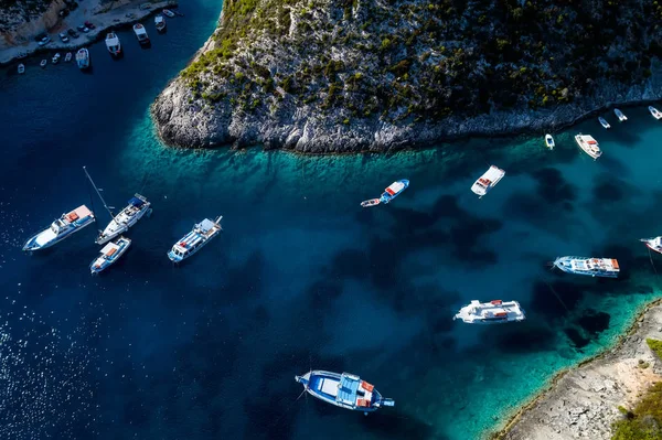 Playa de Porto Vromi en la isla de Zante, en Grecia —  Fotos de Stock