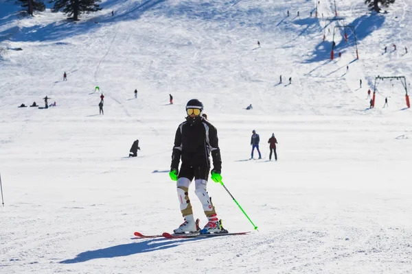 Ski Resort Vasilitsa in the mountain range of Pindos, in Greece. — Stock Photo, Image