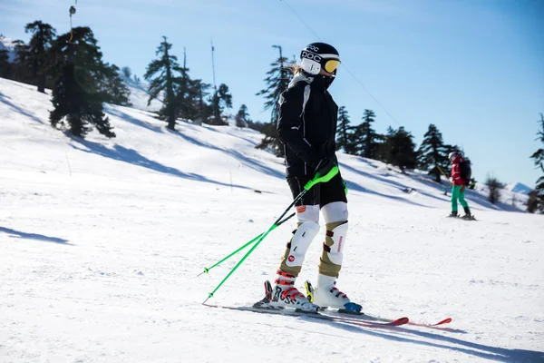 Ski Resort Vasilitsa na cordilheira de Pindos, na Grécia . — Fotografia de Stock