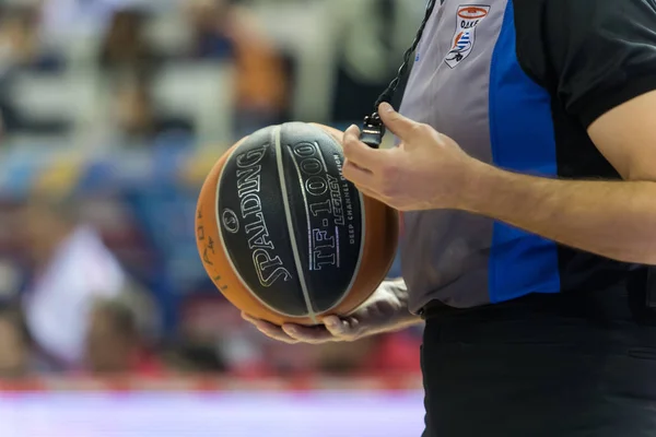 그리스어 바구니 리그 게임 Paok vs 올림피아 코스 — 스톡 사진