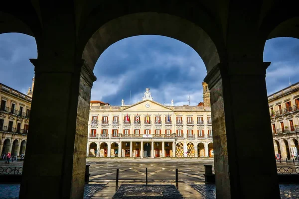 Vitoria España Enero 2018 Ayuntamiento Vitoria España Vitoria Gasteiz Capital — Foto de Stock