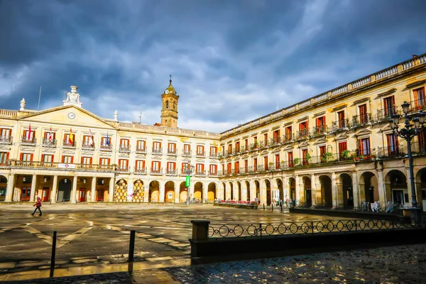 Vitoria España Enero 2018 Ayuntamiento Vitoria España Vitoria Gasteiz Capital — Foto de Stock