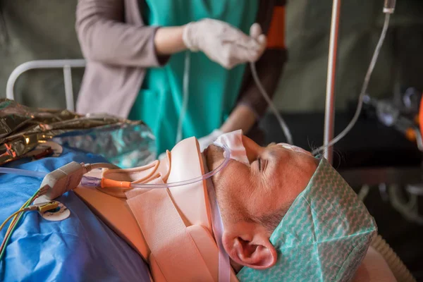 Kurtuluş mürettebatı hastaları tahliye ve Axepa hastanede yaralı 