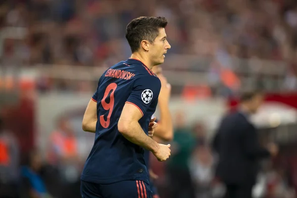 UEFA Champions League partido entre Olympiacos vs Bayern — Foto de Stock