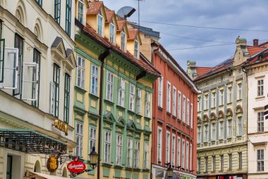 Antik eski kasaba Bratislava, Slovakya görünümü oluşturma