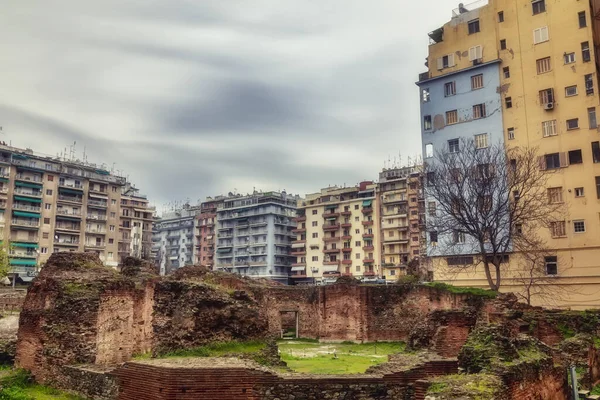 Thessaloniki Griekenland April 2020 Zicht Lege Straten Parken Pleinen Attracties — Stockfoto