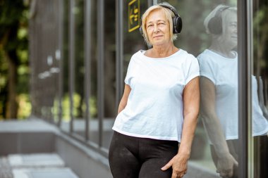 Üst düzey sporcu kadın.