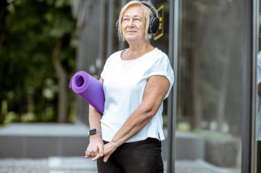 Üst düzey sporcu kadın.