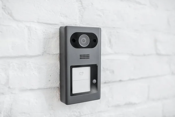 House intercom on the wall — Stock Photo, Image